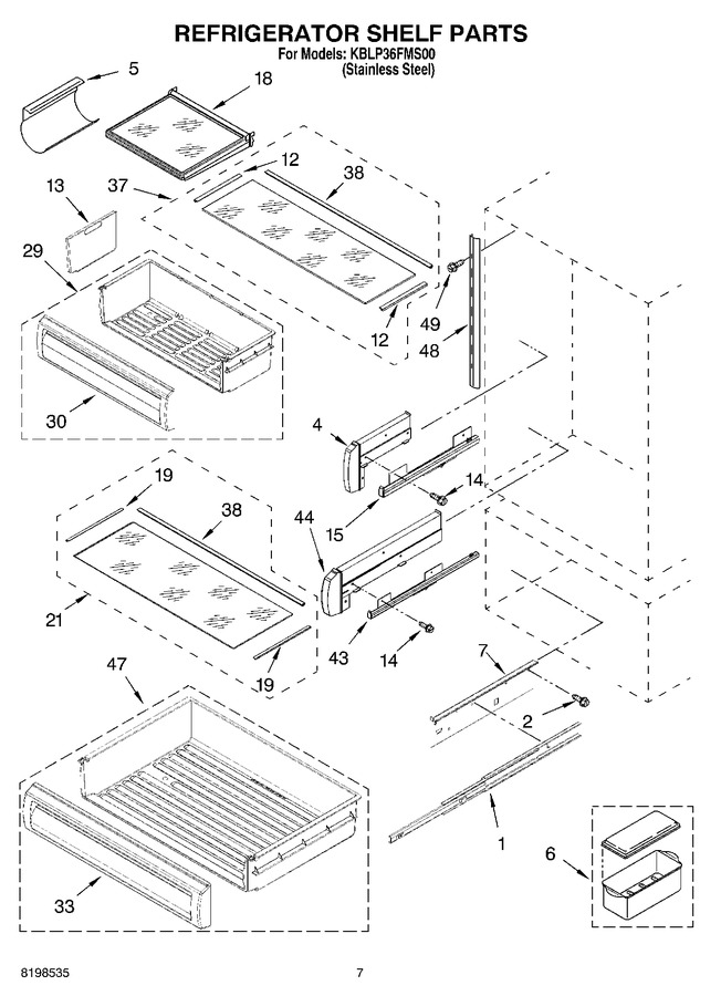 Diagram for KBLP36FMS00