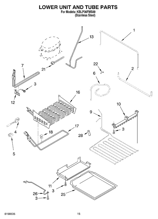 Diagram for KBLP36FMS00