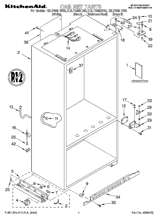 Diagram for KBLP36MHW00