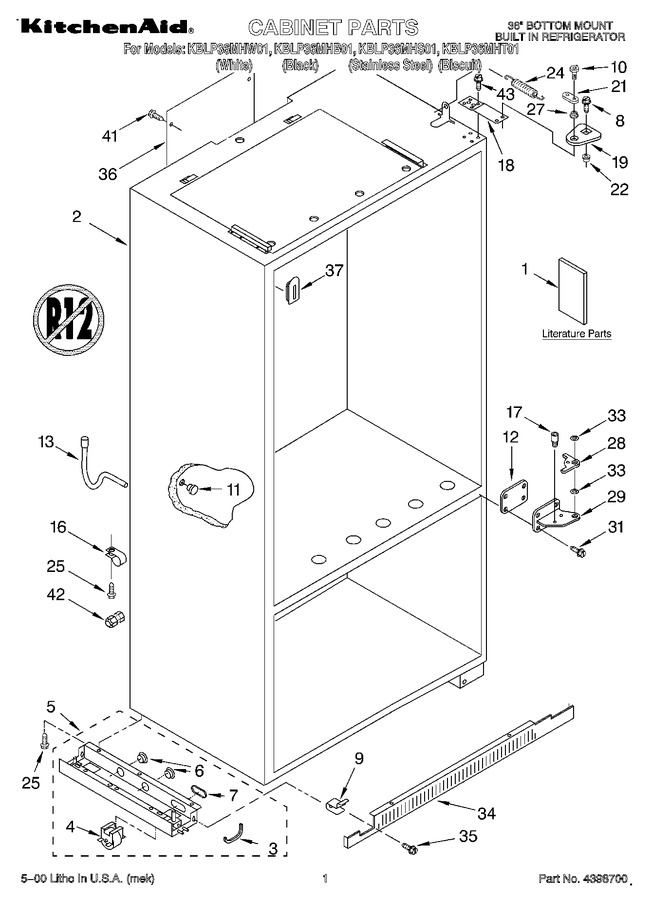 Diagram for KBLP36MHB01