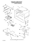 Diagram for 03 - Refrigerator Liner Parts