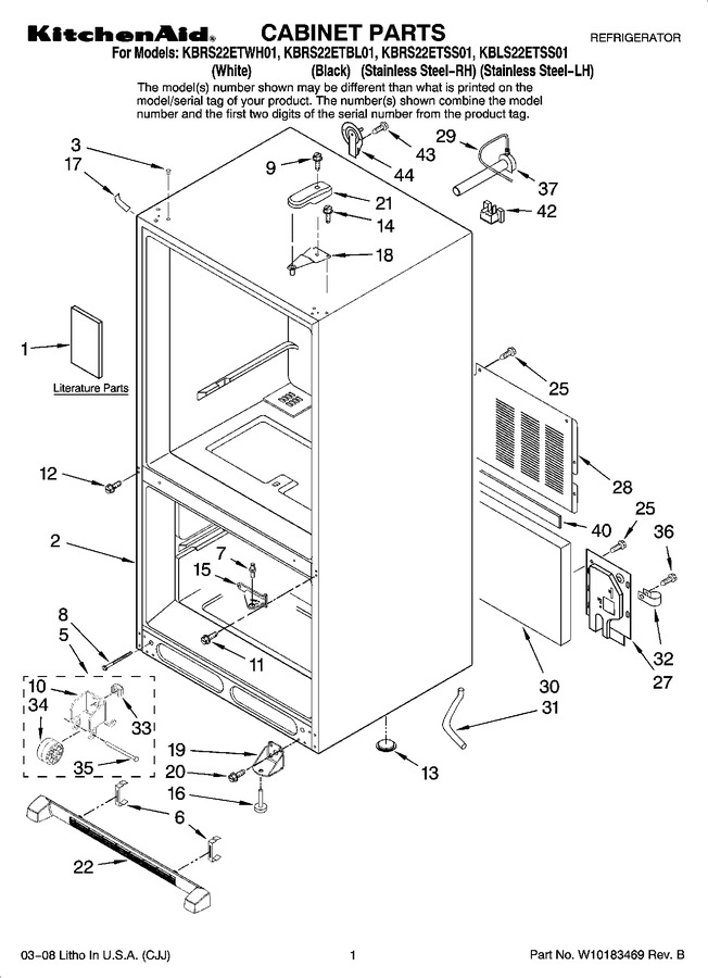 Diagram for KBRS22ETBL01