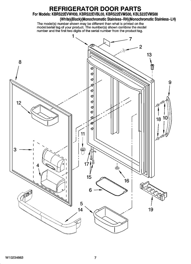 Diagram for KBRS22EVWH00