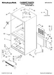 Diagram for 01 - Cabinet Parts