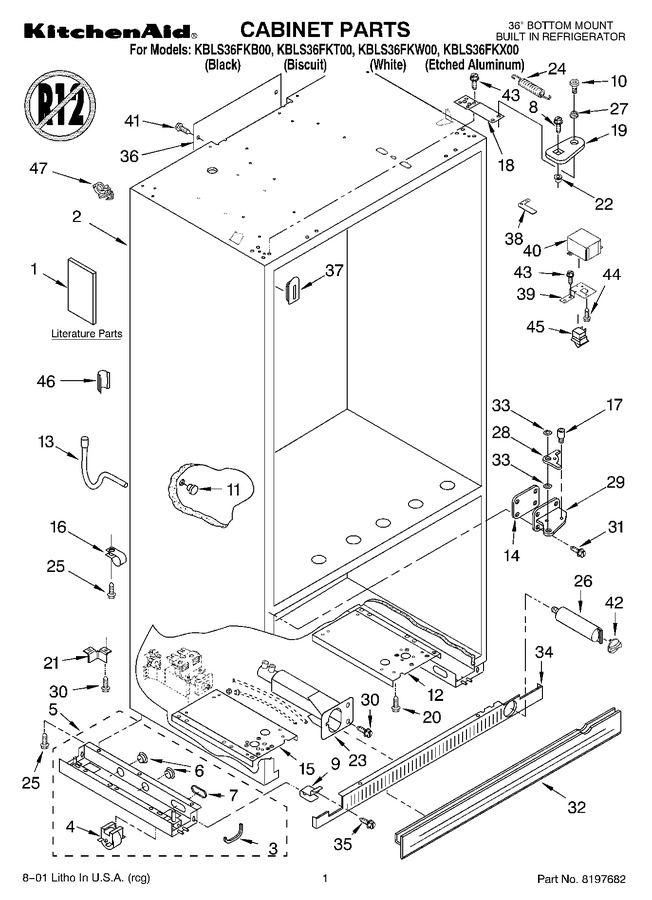 Diagram for KBLS36FKX00