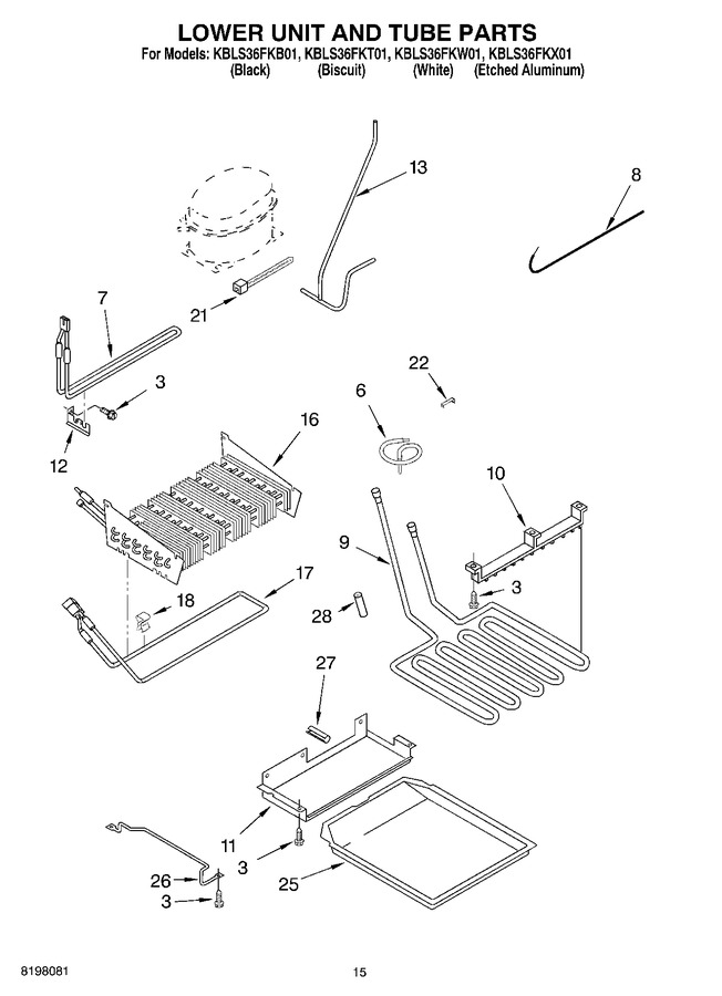 Diagram for KBLS36FKW01