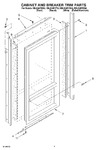 Diagram for 02 - Cabinet And Breaker Trim Parts