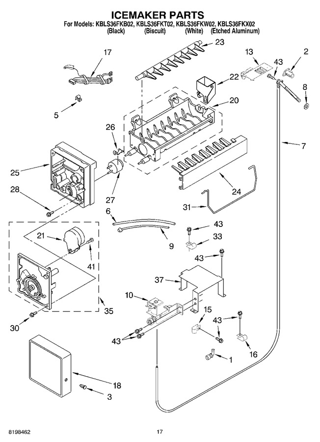 Diagram for KBLS36FKX02
