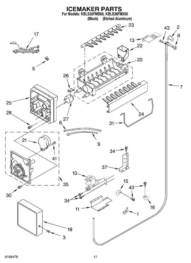 Diagram for KBLS36FMB00