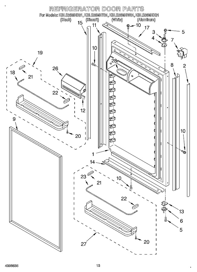 Diagram for KBLS36MHX01
