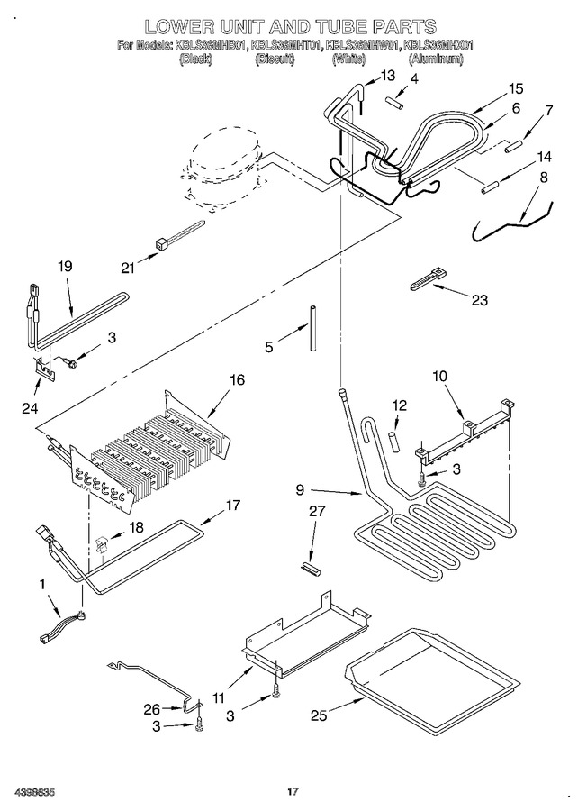Diagram for KBLS36MHW01