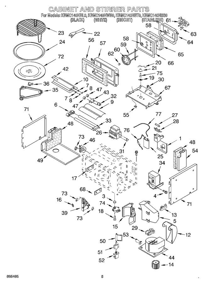 Diagram for KBMC140HBL0