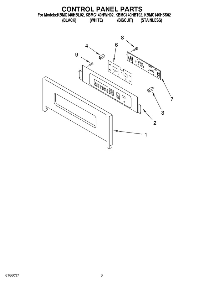 Diagram for KBMC140HBL02