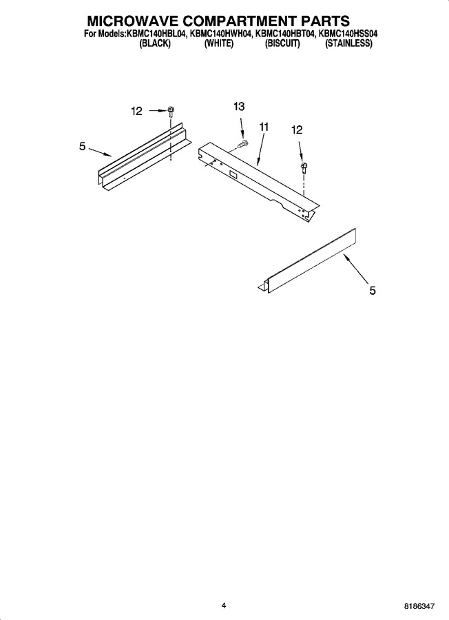 Diagram for KBMC140HWH04