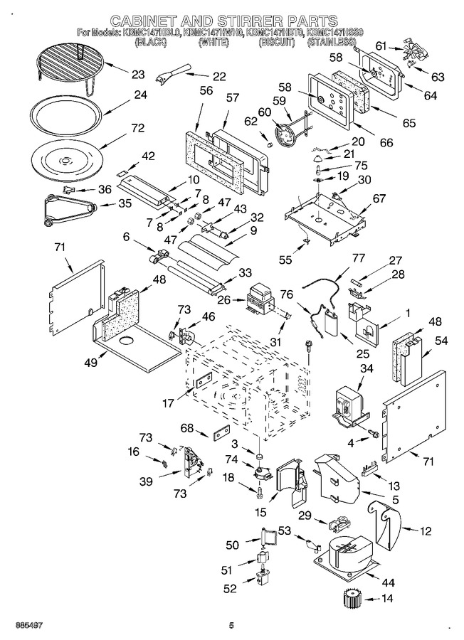 Diagram for KBMC147HSS0