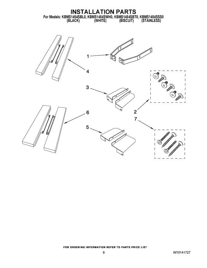 Diagram for KBMS1454SWH0