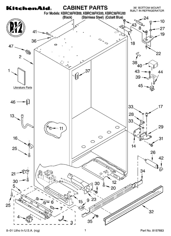 Diagram for KBRC36FKS00