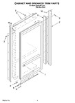 Diagram for 02 - Cabinet And Breaker Trim Parts