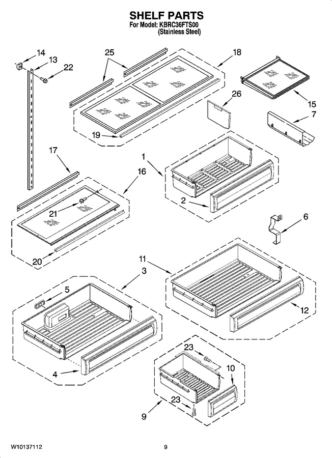 Diagram for KBRC36FTS00