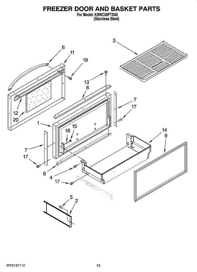 Diagram for KBRC36FTS00