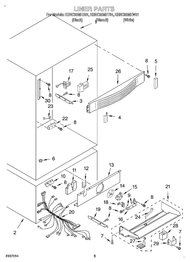 Diagram for KBRC36MHW01