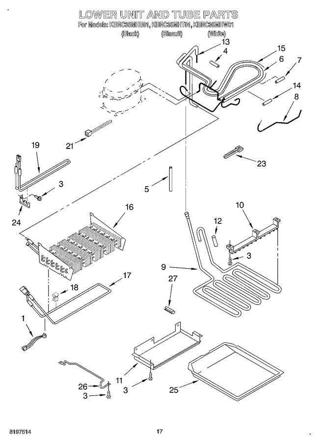 Diagram for KBRC36MHW01