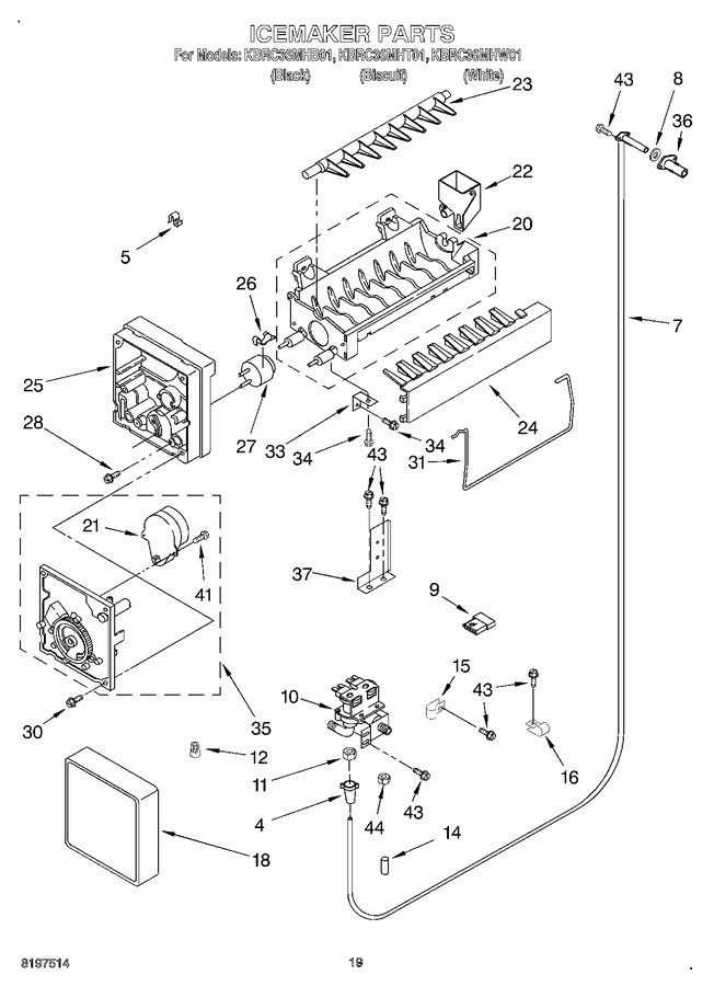Diagram for KBRC36MHW01