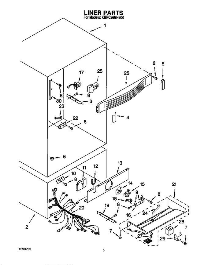 Diagram for KBRC36MHS00