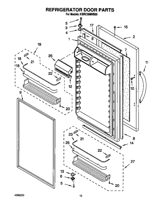 Diagram for KBRC36MHS00