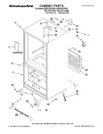 Diagram for 01 - Cabinet Parts