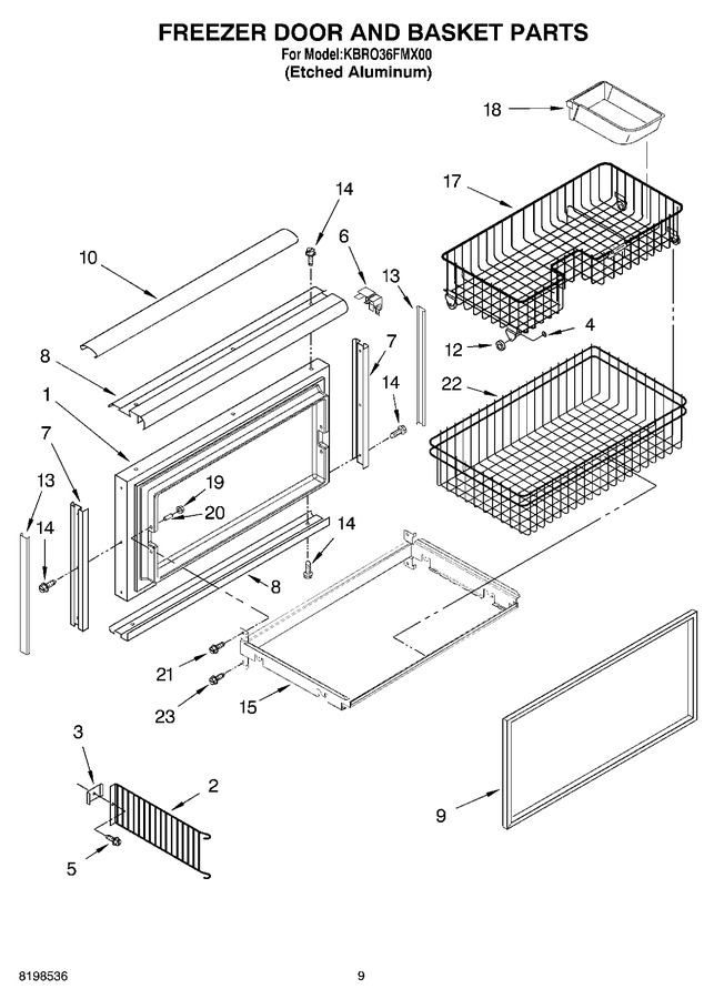 Diagram for KBRO36FMX00