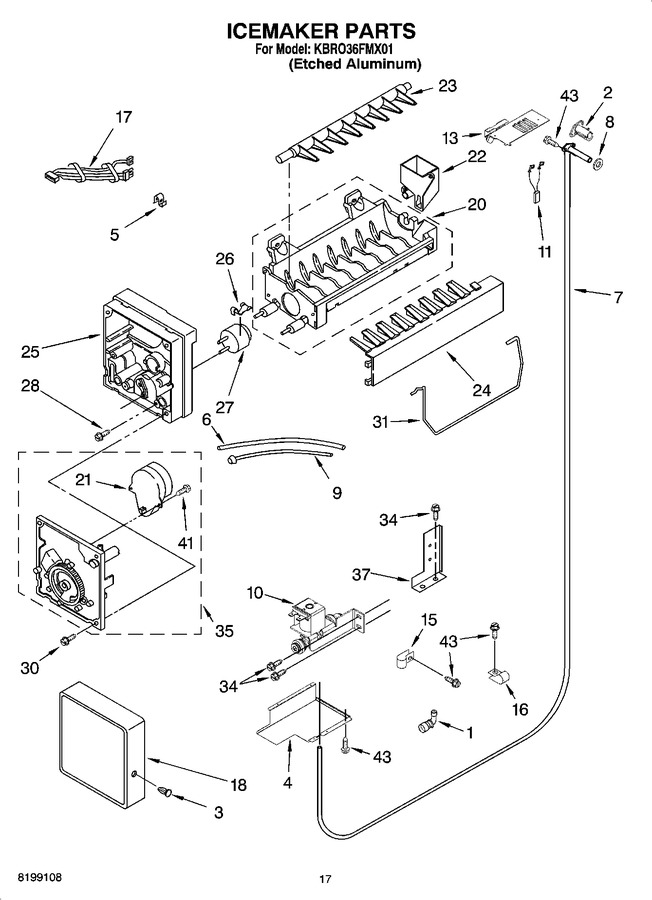 Diagram for KBRO36FMX01