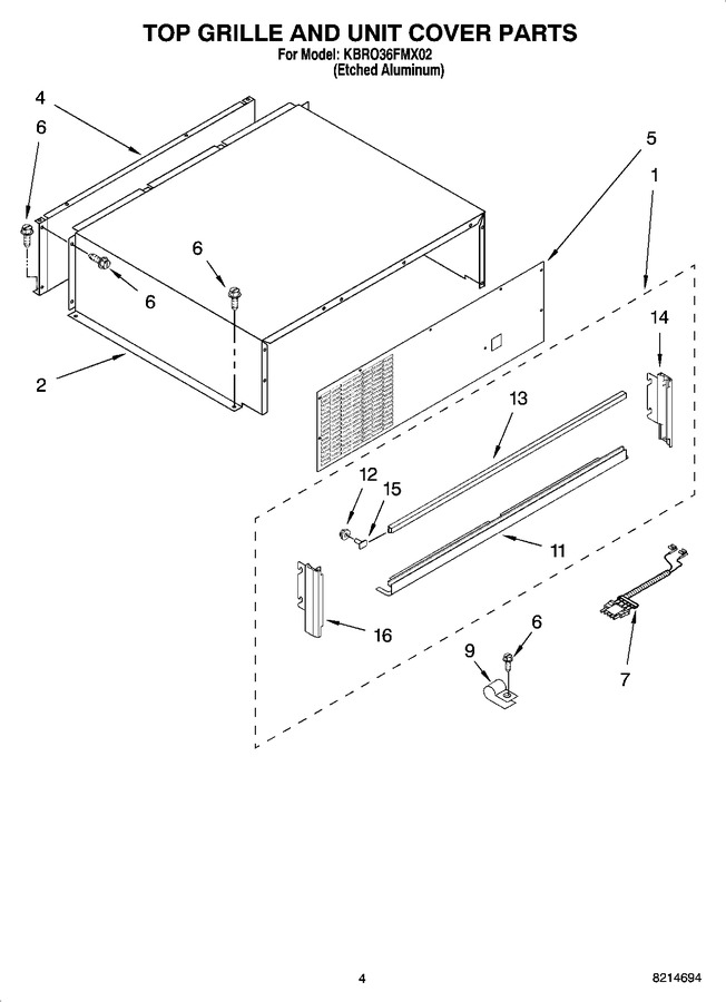 Diagram for KBRO36FMX02