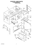 Diagram for 05 - Freezer Liner Parts