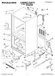 Diagram for 01 - Cabinet Parts