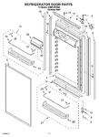 Diagram for 07 - Refrigerator Door Parts
