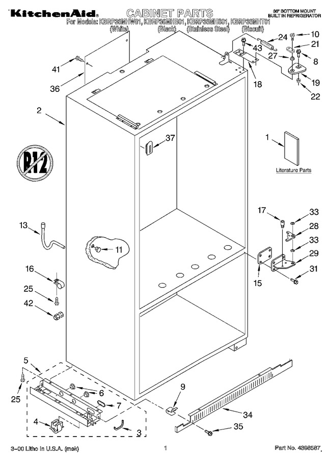 Diagram for KBRP36MHW01
