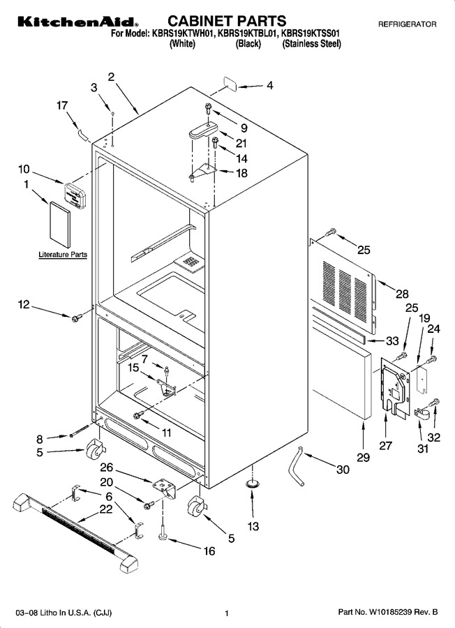 Diagram for KBRS19KTBL01