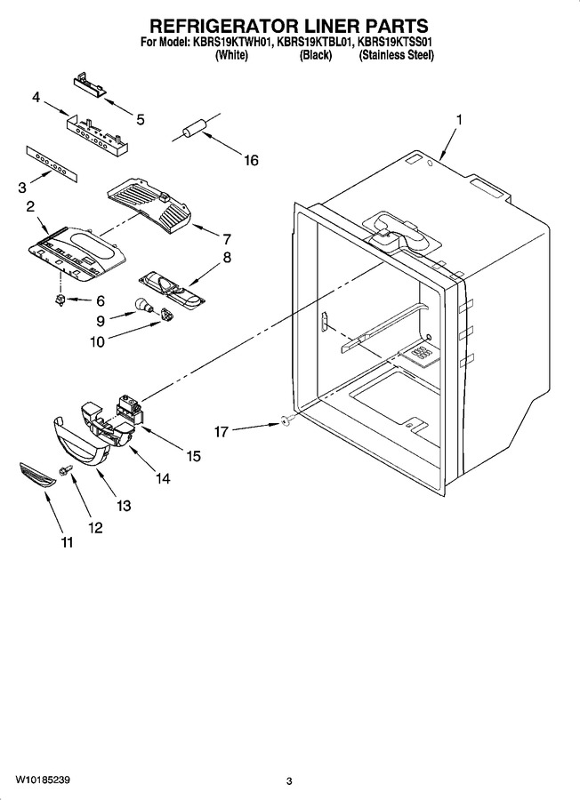 Diagram for KBRS19KTWH01