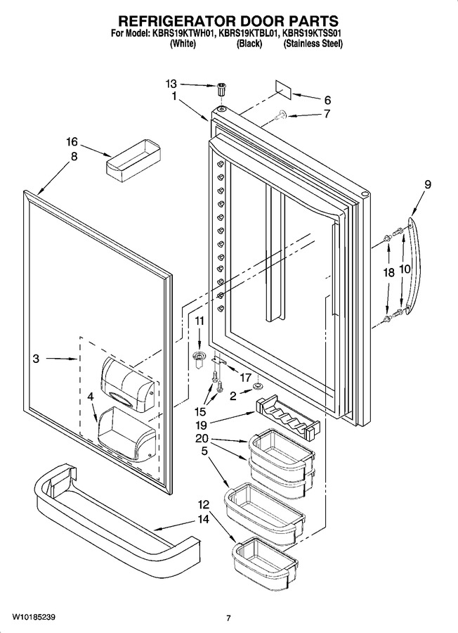 Diagram for KBRS19KTWH01