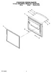 Diagram for 05 - Freezer Door Parts