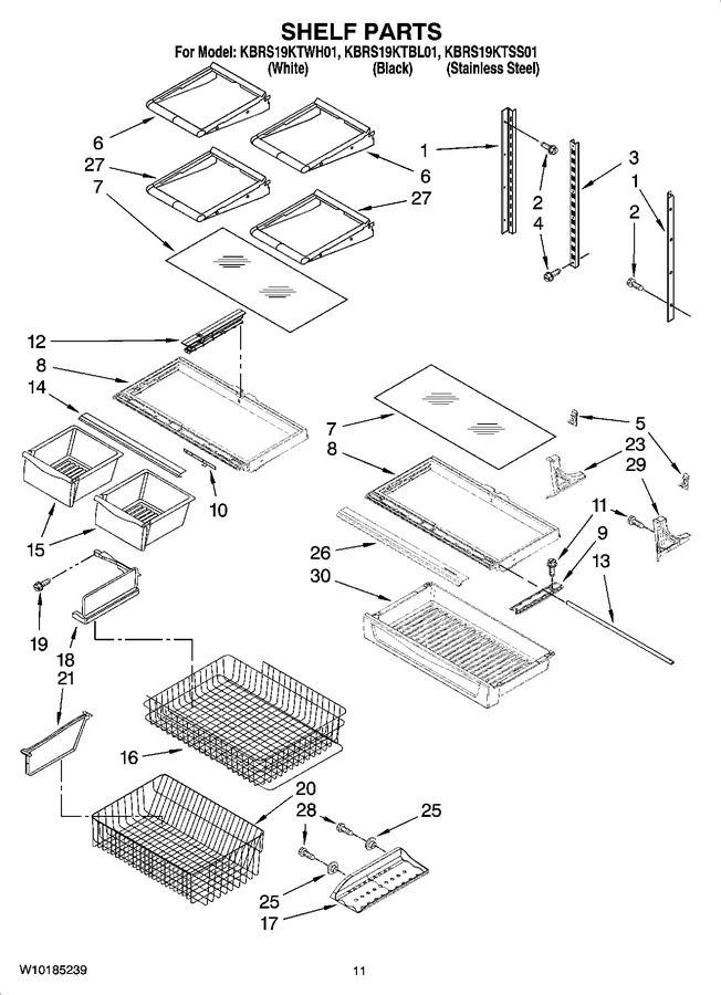 Diagram for KBRS19KTWH01