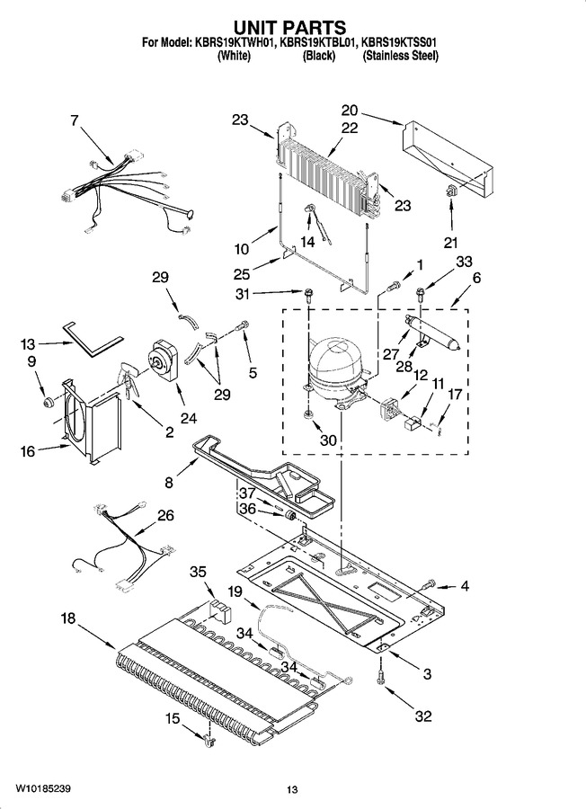 Diagram for KBRS19KTWH01