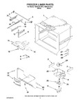 Diagram for 03 - Freezer Liner Parts