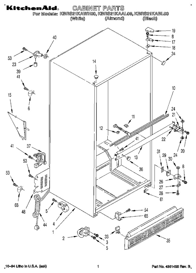Diagram for KBRS21KABL00