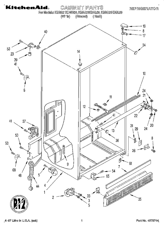 Diagram for KBRS21KDBL00