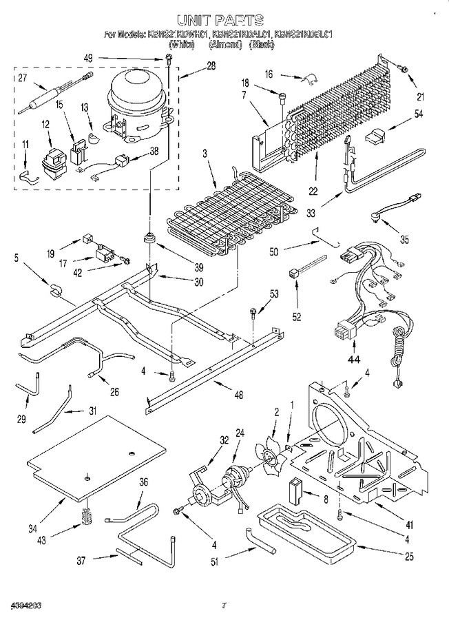 Diagram for KBRS21KDWH01