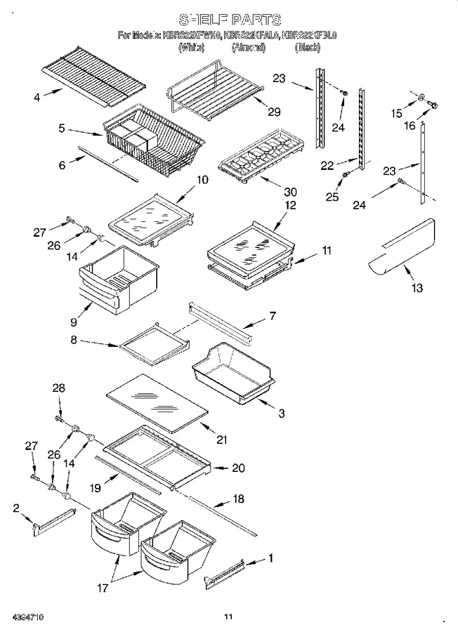 Diagram for KBRS22KFWH0