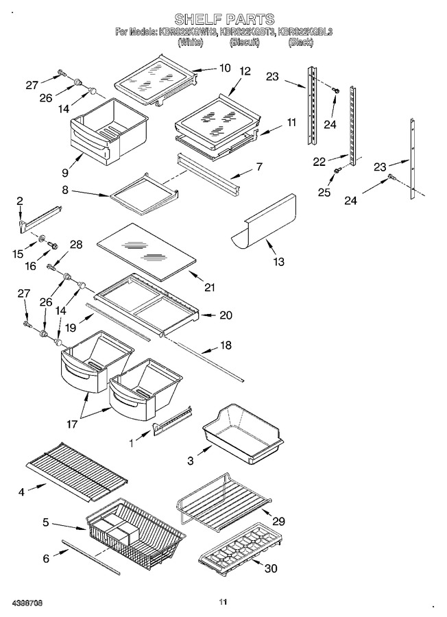 Diagram for KBRS22KGWH3