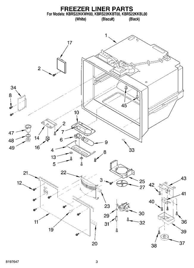 Diagram for KBRS22KKWH00
